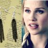 10pairs lot The Vampire Diaries Jewelry Rebekah Mikaelson Earrings black chain stainless steel vampire - Vampire Diaries Merch
