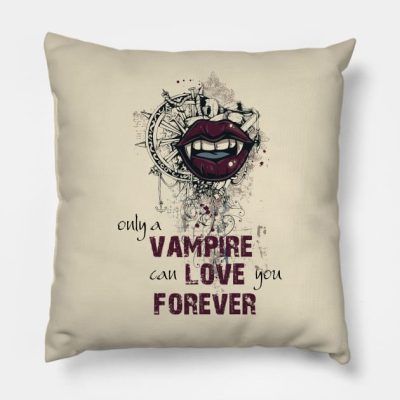 Vampire Love Throw Pillow Official Vampire Diaries Merch