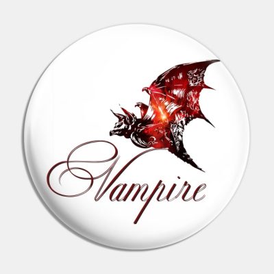Vampire Art Pin Official Vampire Diaries Merch