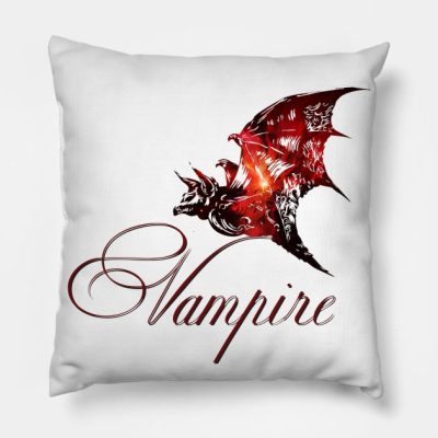 Vampire Art Throw Pillow Official Vampire Diaries Merch