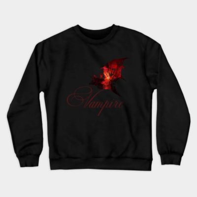 Vampire Art Crewneck Sweatshirt Official Vampire Diaries Merch