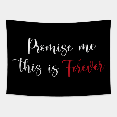 Promise Me This Is Forever Tapestry Official Vampire Diaries Merch