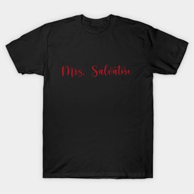Mrs Salvatore T-Shirt Official Vampire Diaries Merch