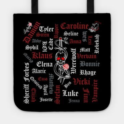 Tvd Characters Tote Official Vampire Diaries Merch