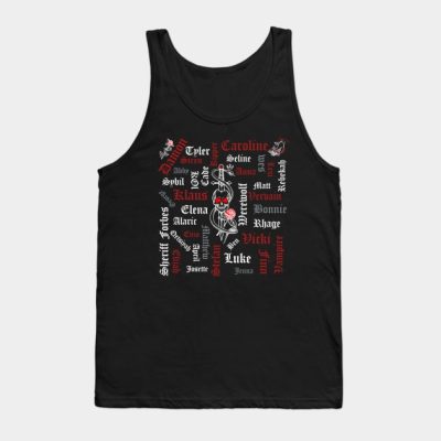 Tvd Characters Tank Top Official Vampire Diaries Merch