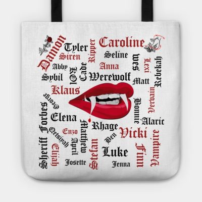 Tvd Characters V Tote Official Vampire Diaries Merch