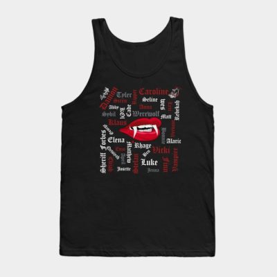 Tvd Characters V Tank Top Official Vampire Diaries Merch