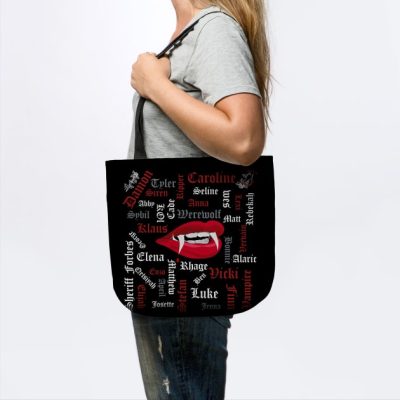 Tvd Characters V Tote Official Vampire Diaries Merch
