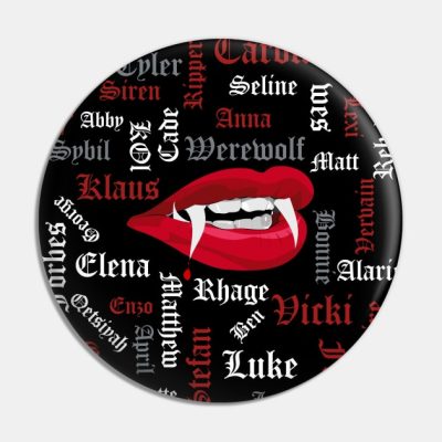 Tvd Characters V Pin Official Vampire Diaries Merch