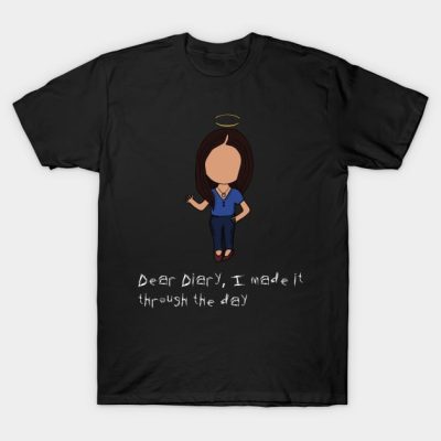 Dear Diary I Made It Through The Day Elena T-Shirt Official Vampire Diaries Merch