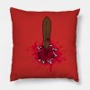 Stake To The Chest Throw Pillow Official Vampire Diaries Merch