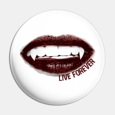 Live Forever Pin Official Vampire Diaries Merch