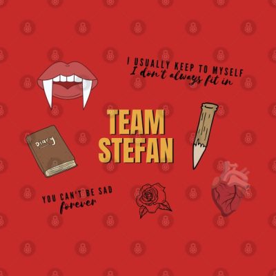 Team Stefan Vampire Pack Tank Top Official Vampire Diaries Merch