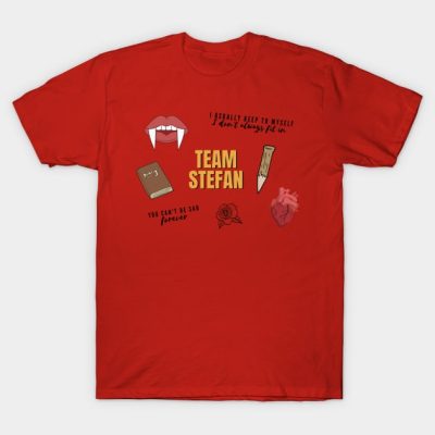 Team Stefan Vampire Pack T-Shirt Official Vampire Diaries Merch