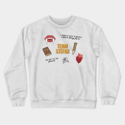 Team Stefan Vampire Pack Crewneck Sweatshirt Official Vampire Diaries Merch