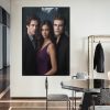 High Definition The Vampire Diaries Classic Movie TV Art Home Decor Poster Bedroom Living Bar Sofa 4 - Vampire Diaries Merch