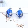 The Vampire Diaries Earrings Katherine Blue Crystal Ear Studs Movie Elegance Jewelry for Women Gift 3 - Vampire Diaries Merch