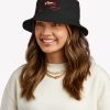 Licking Lip With Fangs Bucket Hat Official Vampire Diaries Merch