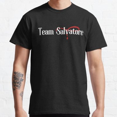 Team Salvatore T-Shirt Official Vampire Diaries Merch