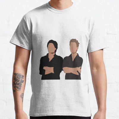 Salvatore Brothers T-Shirt Official Vampire Diaries Merch