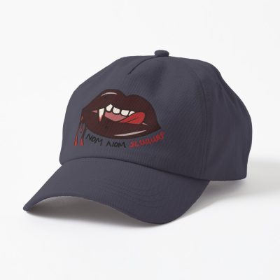 Licking Lip With Fangs Cap Official Vampire Diaries Merch