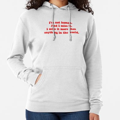 I_M Not Human. And I Miss It Hoodie Official Vampire Diaries Merch