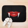 Vampire Lips ,Vampire Mouth , Vampire’S Fangs Bath Mat Official Vampire Diaries Merch