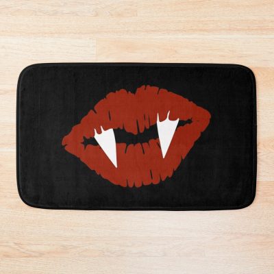 Vampire Fangs & Lips Bath Mat Official Vampire Diaries Merch