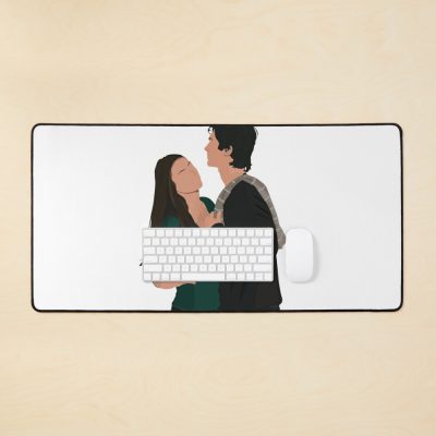 Delena Mouse Pad Official Vampire Diaries Merch