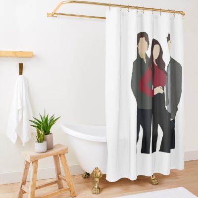 Art Love Shower Curtain Official Vampire Diaries Merch