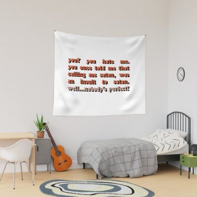 Damon And Caroline Quote Tapestry Official Vampire Diaries Merch